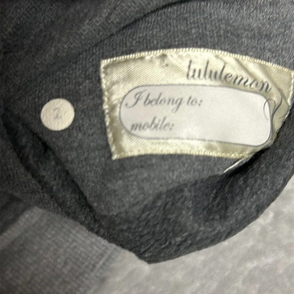 Lululemon - Two-toned Classic Scuba Hoodie. Size 2 - Picture 5 of 6
